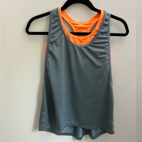 Nike Tank Top with Built in Sports Bra - Picture 1 of 7